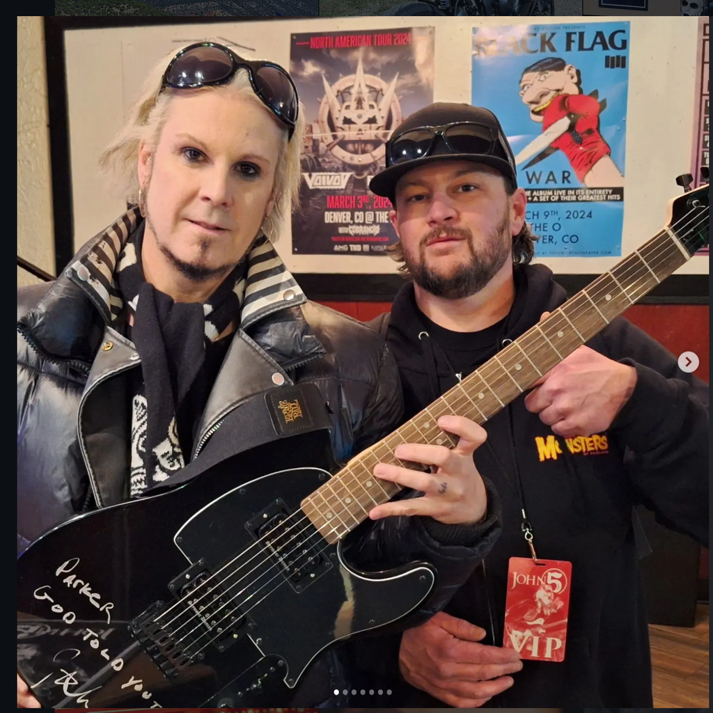 GFA Marilyn Manson Guitarist * JOHN 5 * Signed Tele Electric Guitar COA