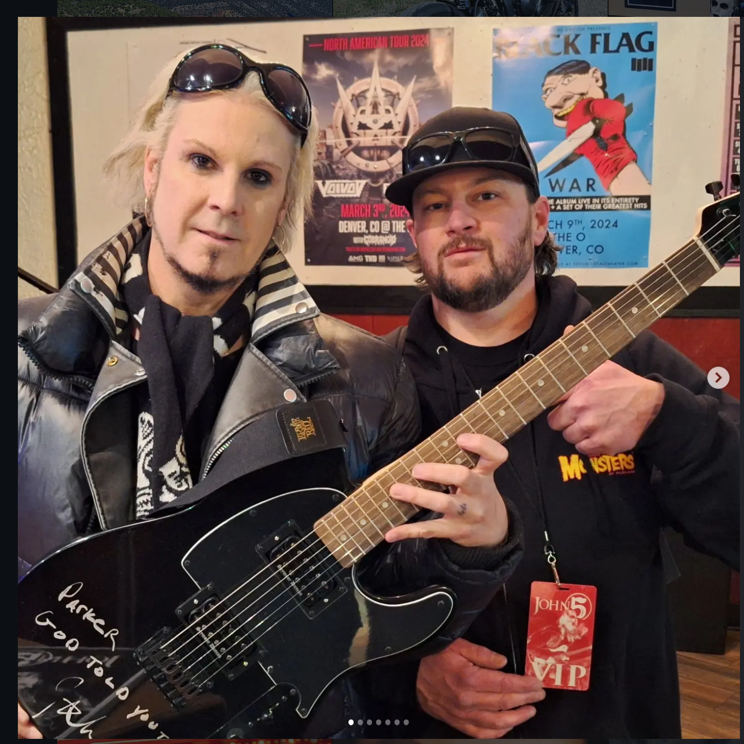 GFA Marilyn Manson Guitarist * JOHN 5 * Signed Tele Electric Guitar COA