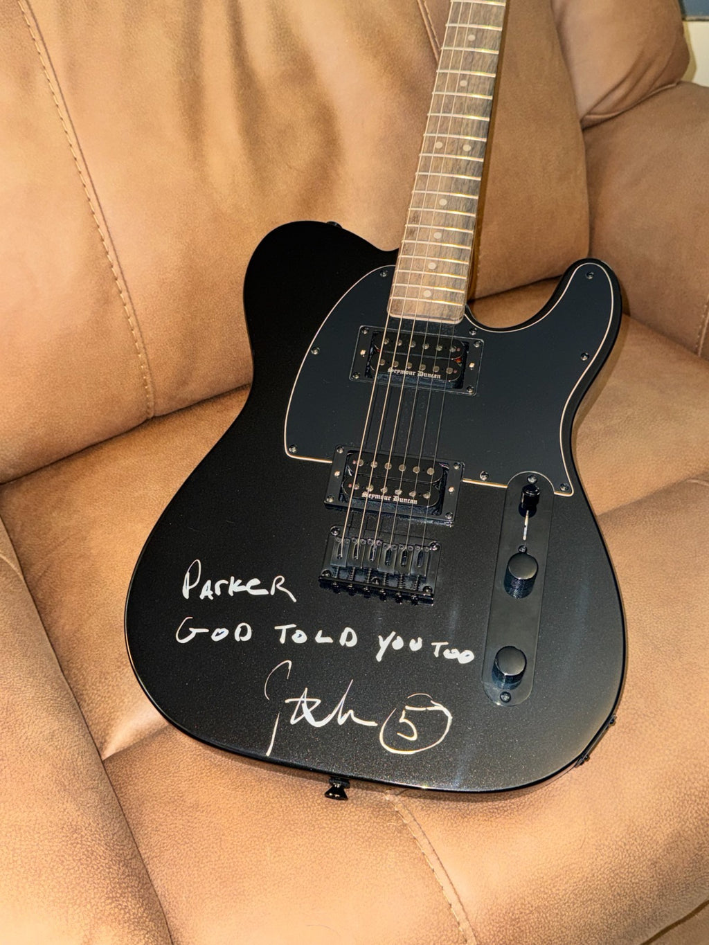 GFA Marilyn Manson Guitarist * JOHN 5 * Signed Tele Electric Guitar COA