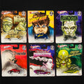 2012 Hot Wheels Universal Studios Monsters Lot Complete Set Of 6 Sealed New