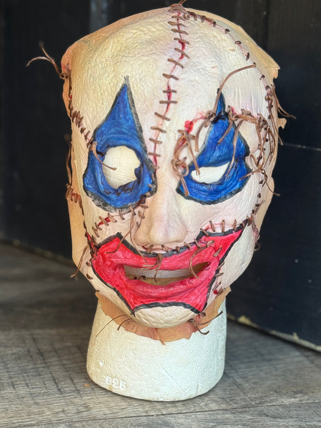 Custom Creepy Pogo the Clown Gacy Mask by Darkseed Creations NEW