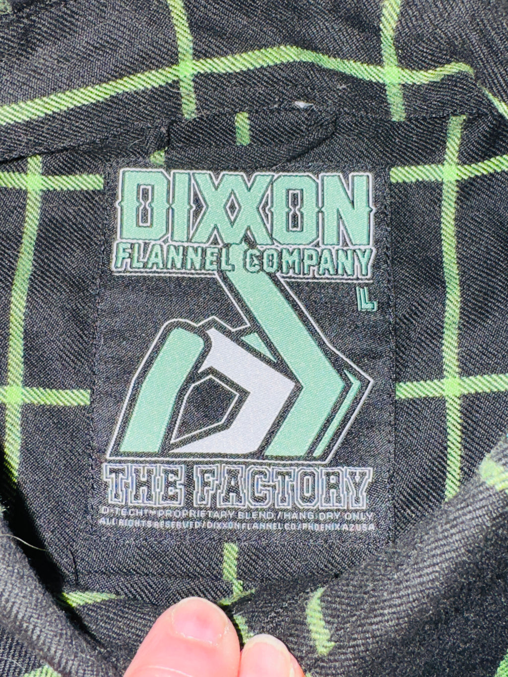 Dixxon Flannel The Factory Limited Edition - Mens Size L - Great Condition (Copy) (Copy)