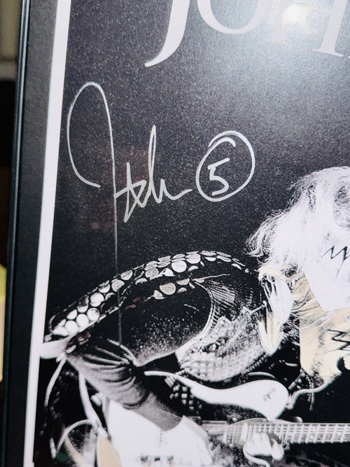 AUTOGRAPHED POSTER OF JOHN 5