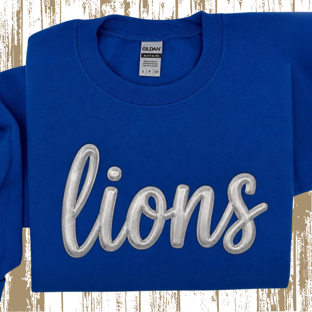 LIONS PUFF PRINT SWEATSHIRT