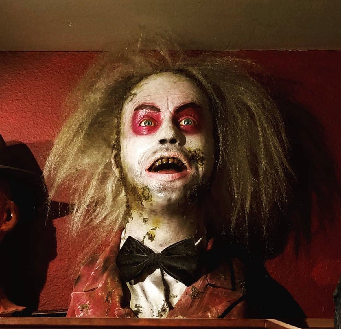 Ultra Realistic 1:1 Scale Scary Beetlejuice Bust