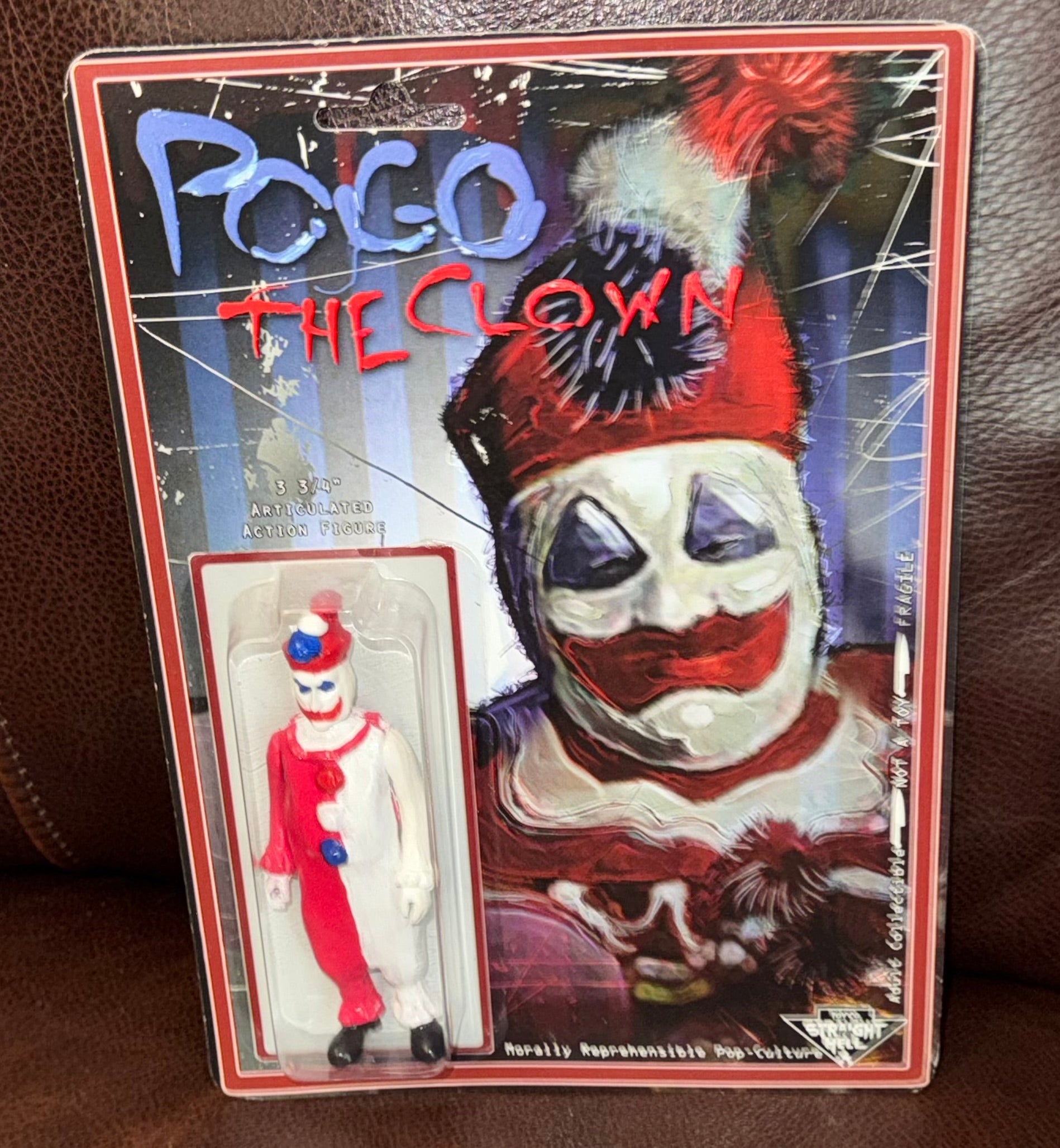 Pogo the Clown Action Figure by Straight to Hell Toy Co