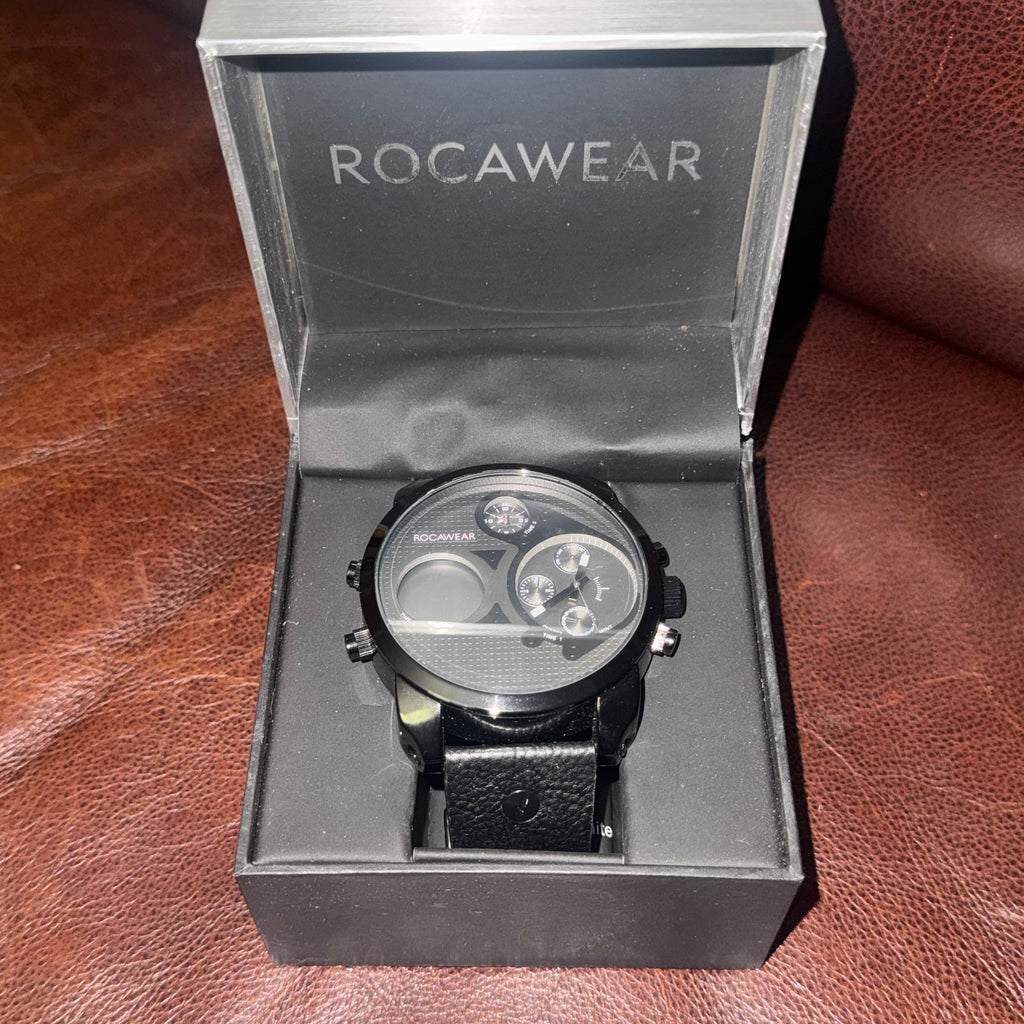 Men's Rocawear Multi-Dial Ana-Digi Watch NIB