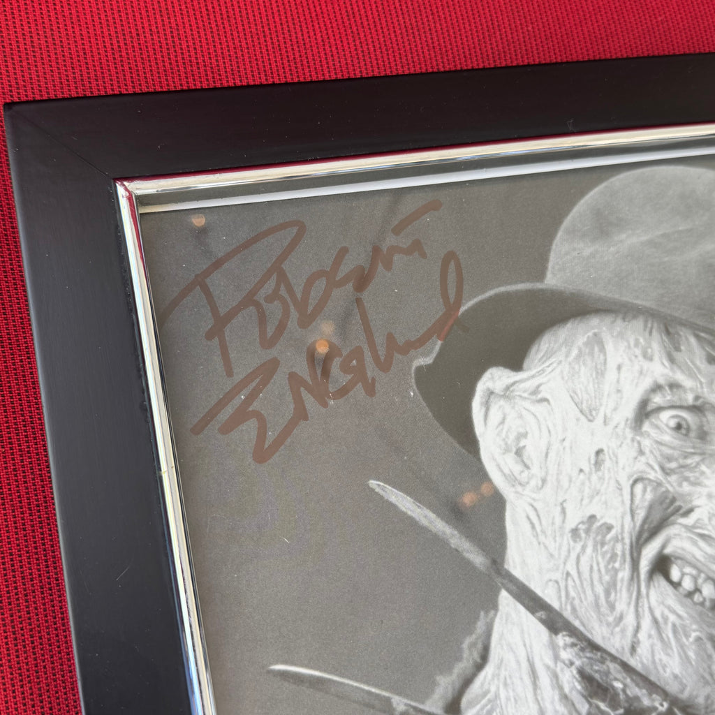 Robert Englund (Original Freddy Krueger from Nightmare on Elm Street) Autographed Framed Photo