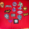 Lot of 14 Embroidered Patches - Brand New
