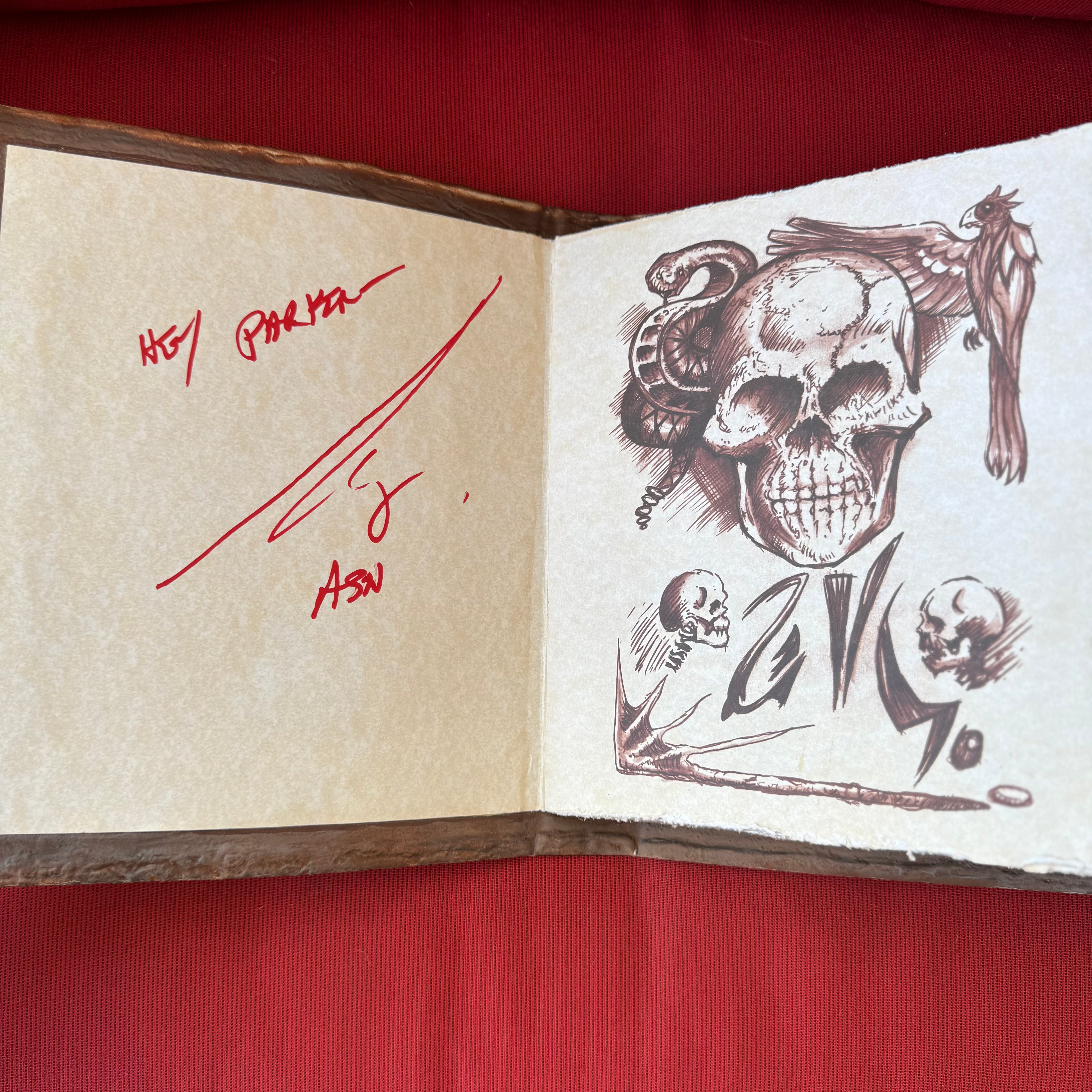 Evil Dead 2: Dead by Dawn - Book of the Dead - Necronomicon - Signed
