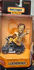 Very Rare🔥🔥Matchbox Collectibles Movie Character Leatherface W/ Collectible