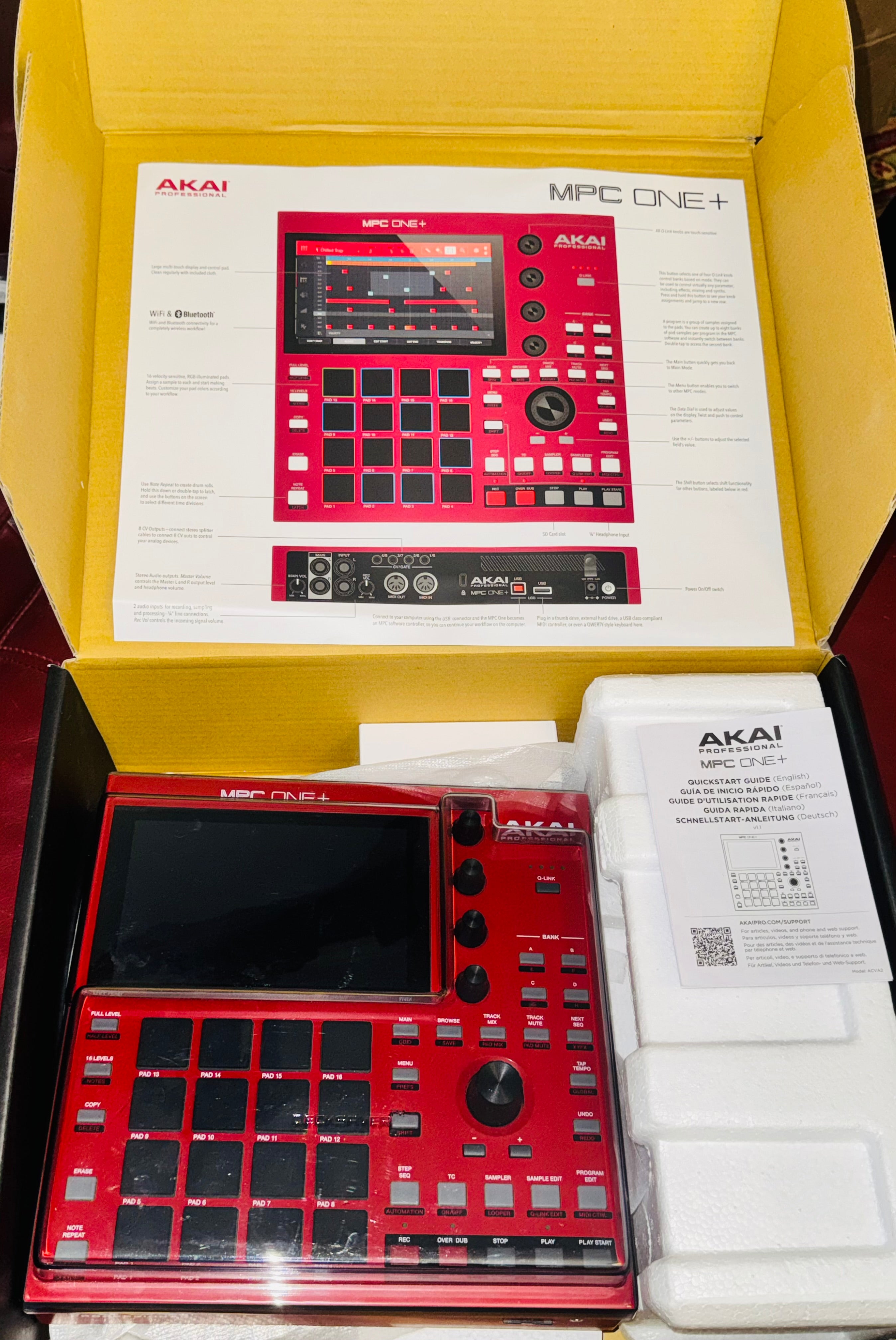 Akai Professional MPC One Plus Standalone Sampler and Sequencer