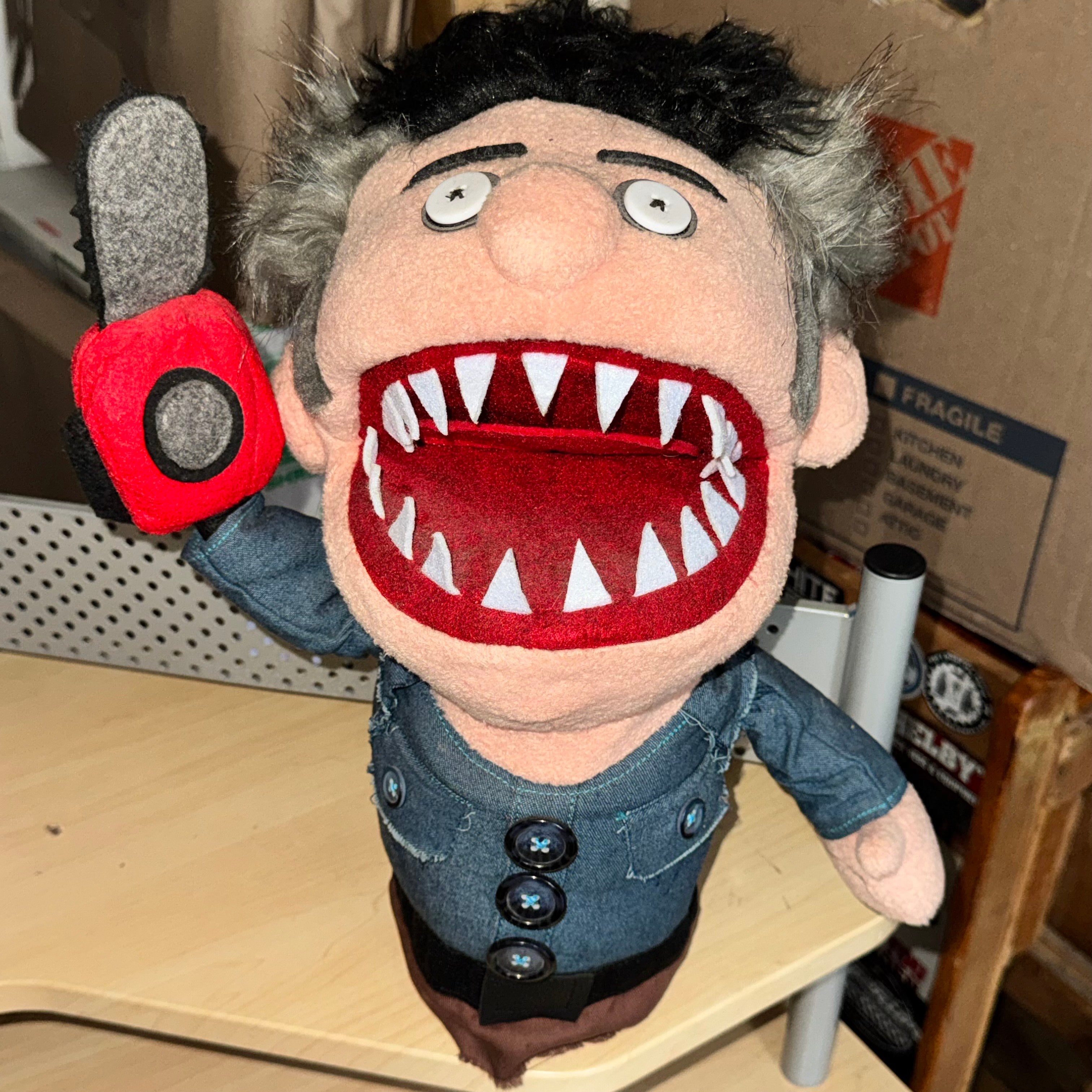 ASH vs EVIL DEAD Ashy Slashy Set Puppet & Possessed Puppet Neca 2017