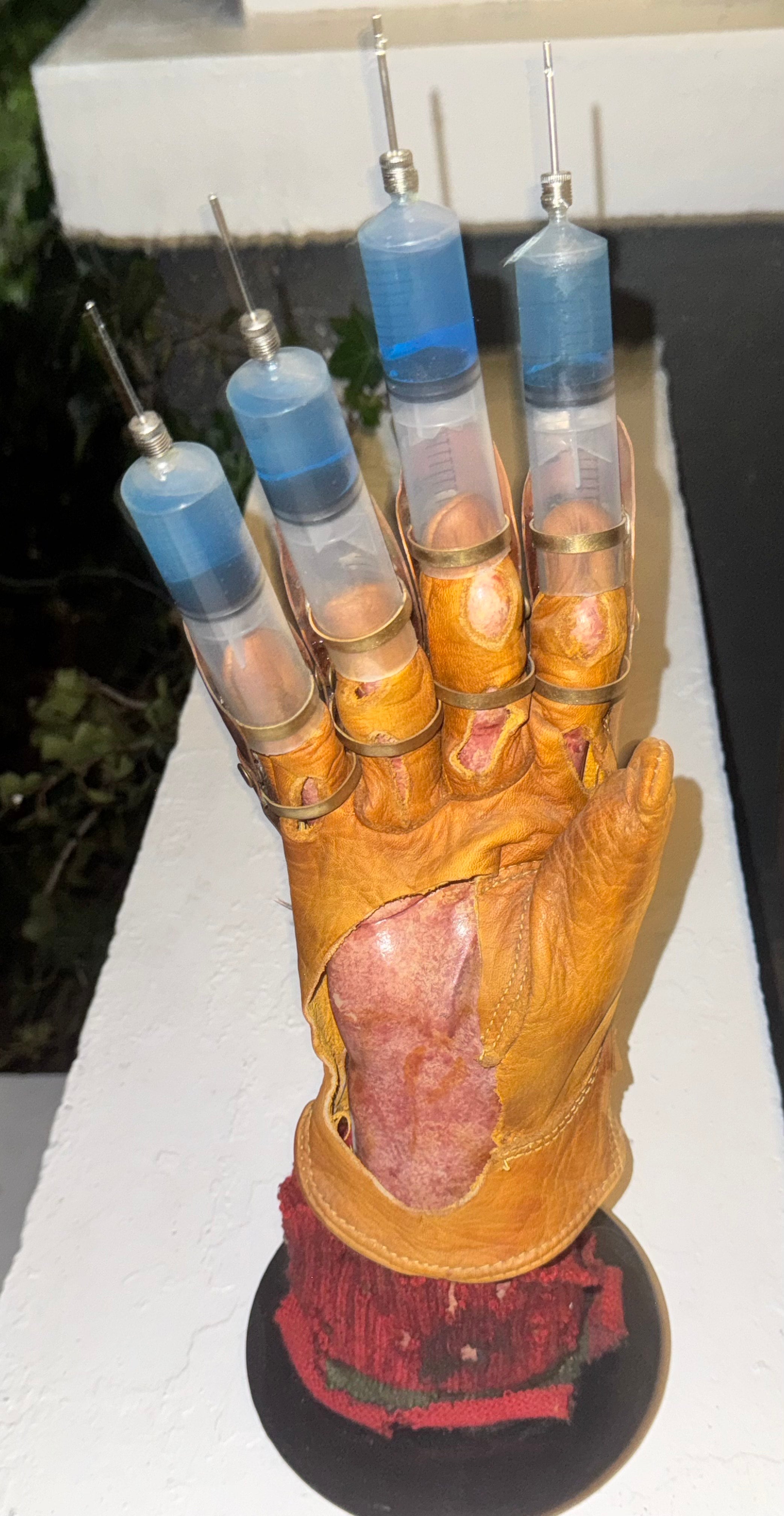 Freddy Syringe glove, Dream Warriors, A Nightmare On Elm Street 3 prop replica