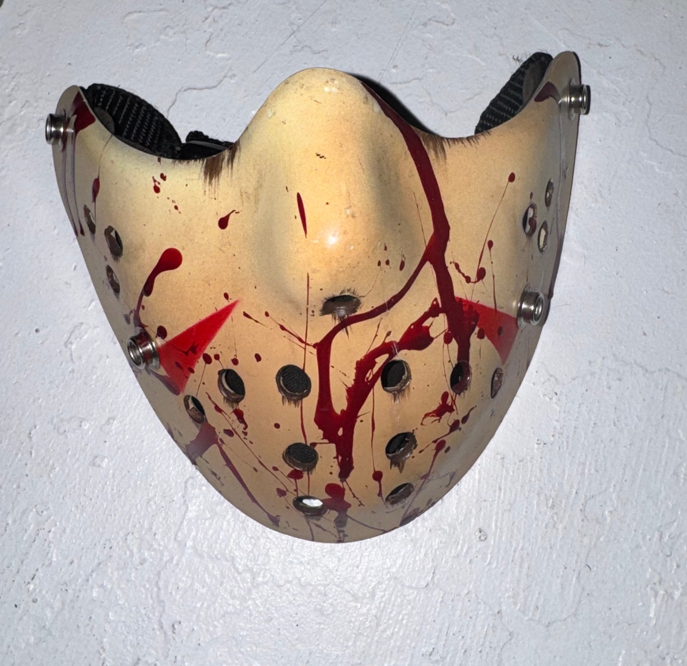 Custom Made by Callosum Studios Half Mask Jason from Friday the 13th