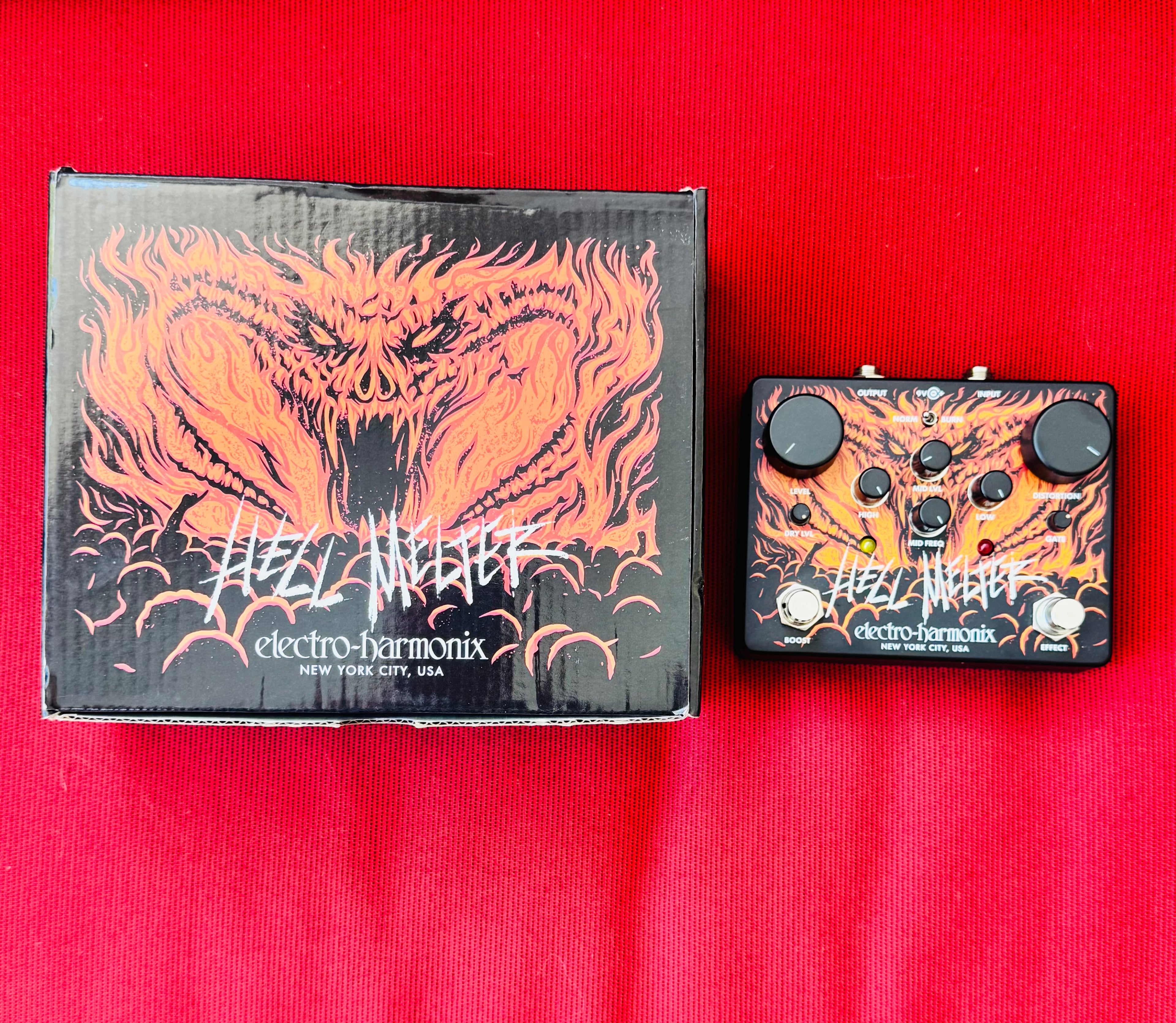 Electro-Harmonix Hell Melter Distortion Pedal
