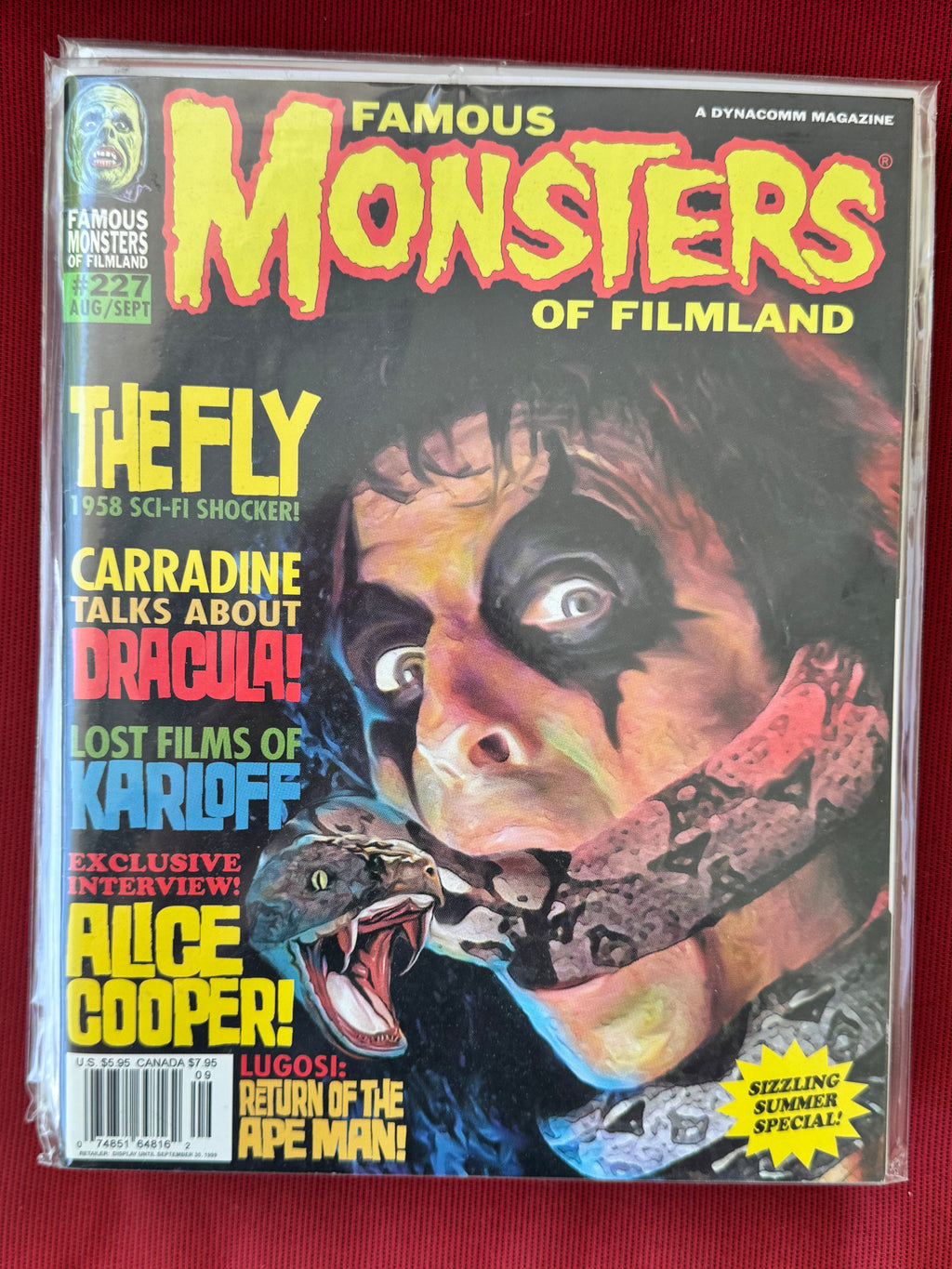 Collection of 12 Vintage Horror Magazines "Famous Monsters of Filmland"