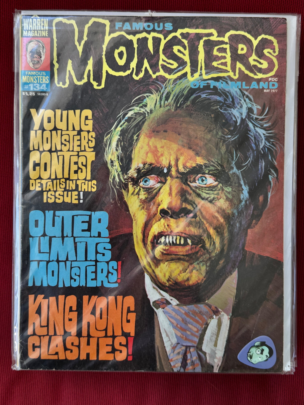 Collection of 12 Vintage Horror Magazines "Famous Monsters of Filmland"