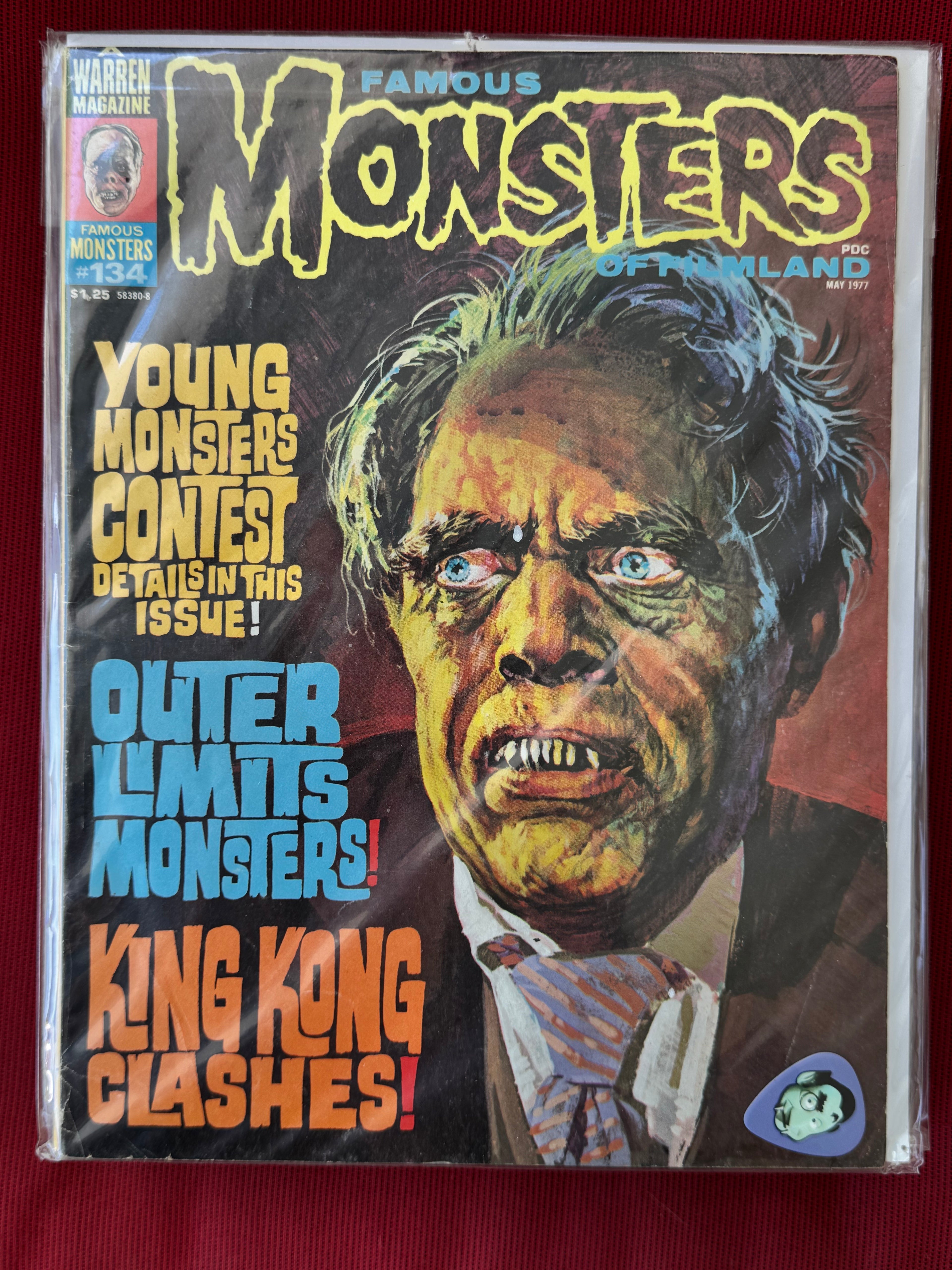 Collection of 12 Vintage Horror Magazines "Famous Monsters of Filmland"