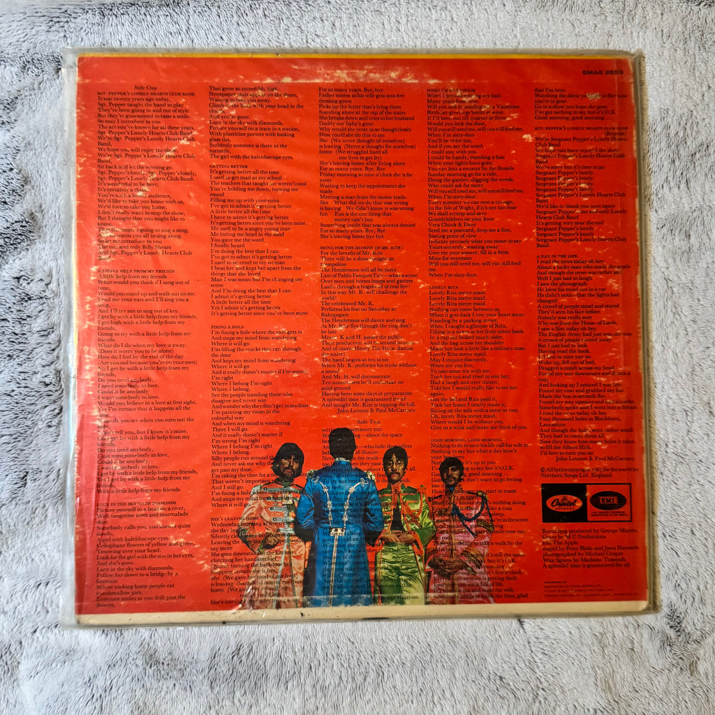 The Beatles ‎– Sgt. Pepper's Lonely Hearts Club Band OG 1967 USA Vinyl LP