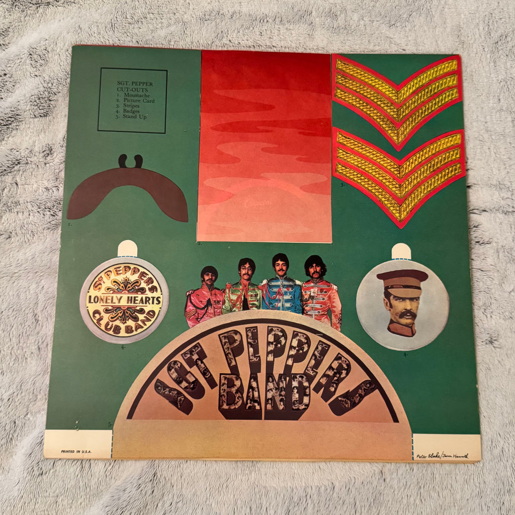 The Beatles ‎– Sgt. Pepper's Lonely Hearts Club Band OG 1967 USA Vinyl LP