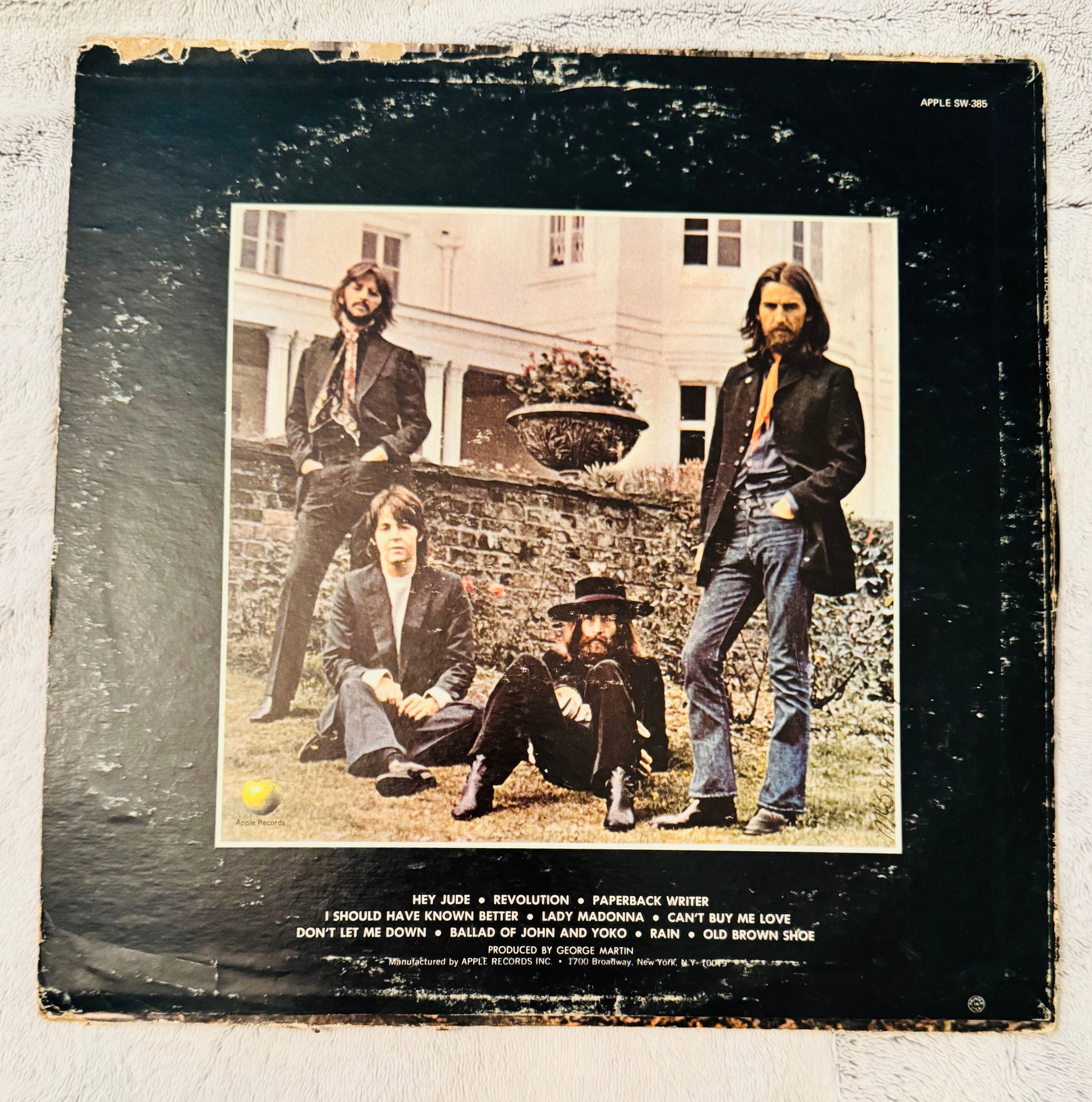 Beatles Hey Jude Vinyl Record LP Album USA 1970 Original Apple SW 385 RARE