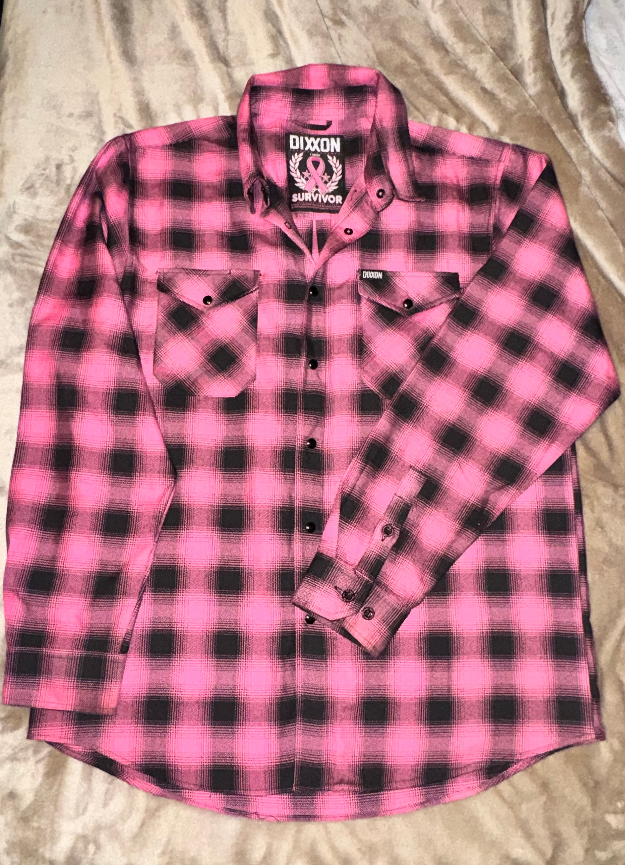 Dixxon Flannel Company Survivor 10 YR Pink Mens Large