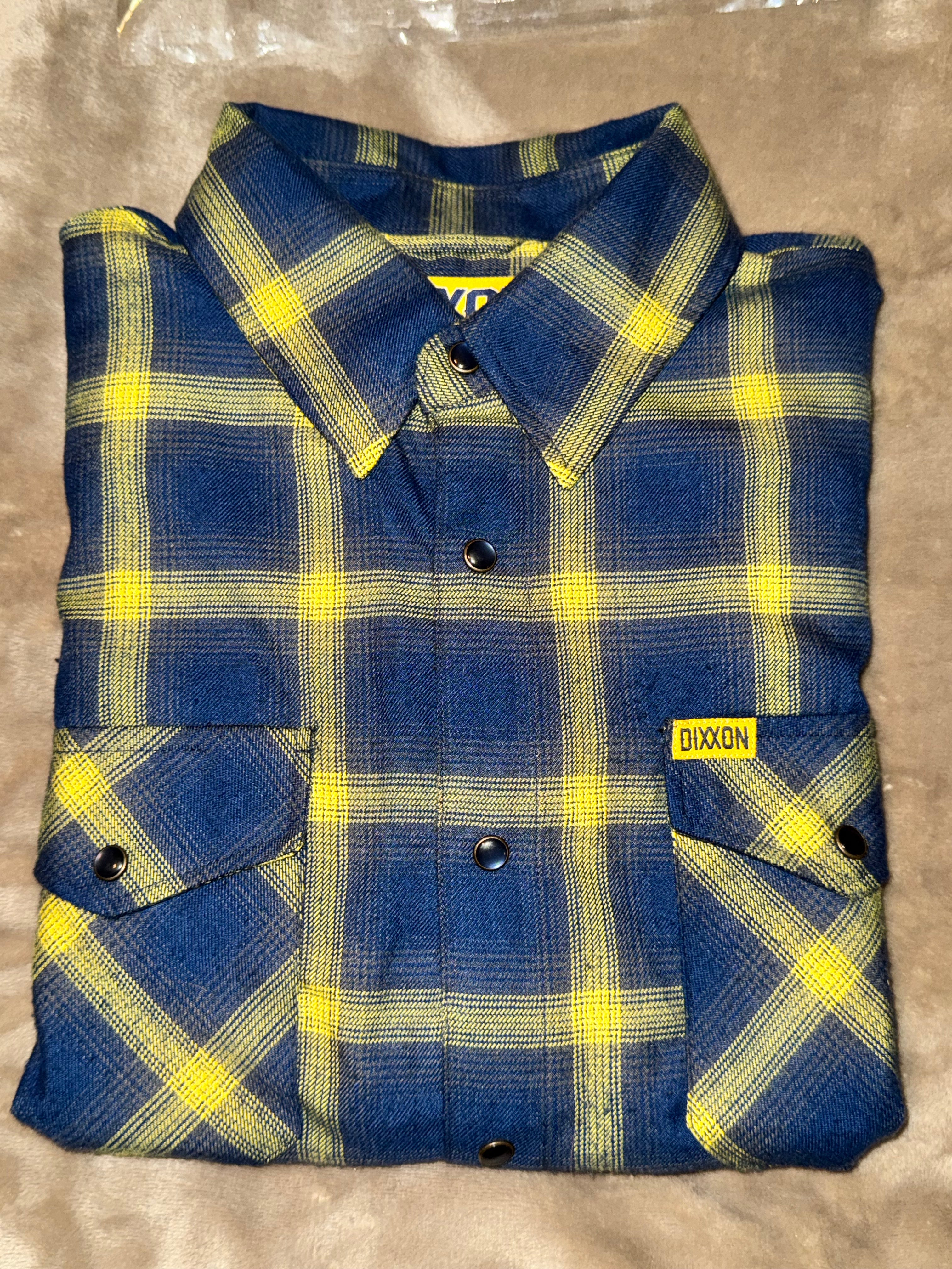 DIXXON Flannel Aim High Air Force Tribute Mens Size Large