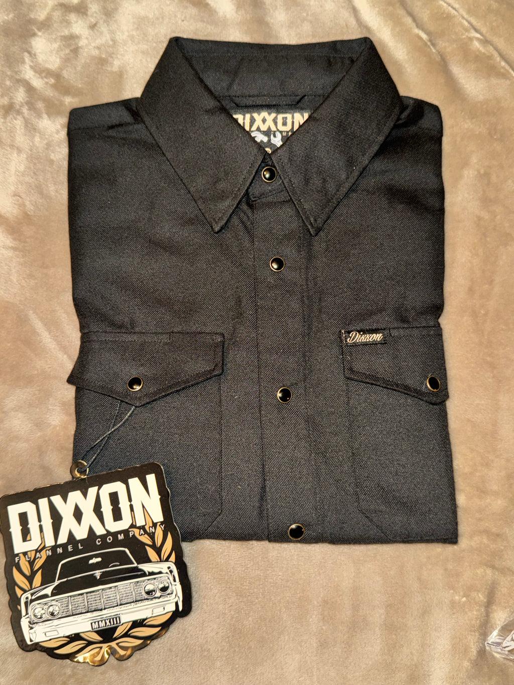 DIXXON Flannel Outlaw 10 Year Mens Size Large