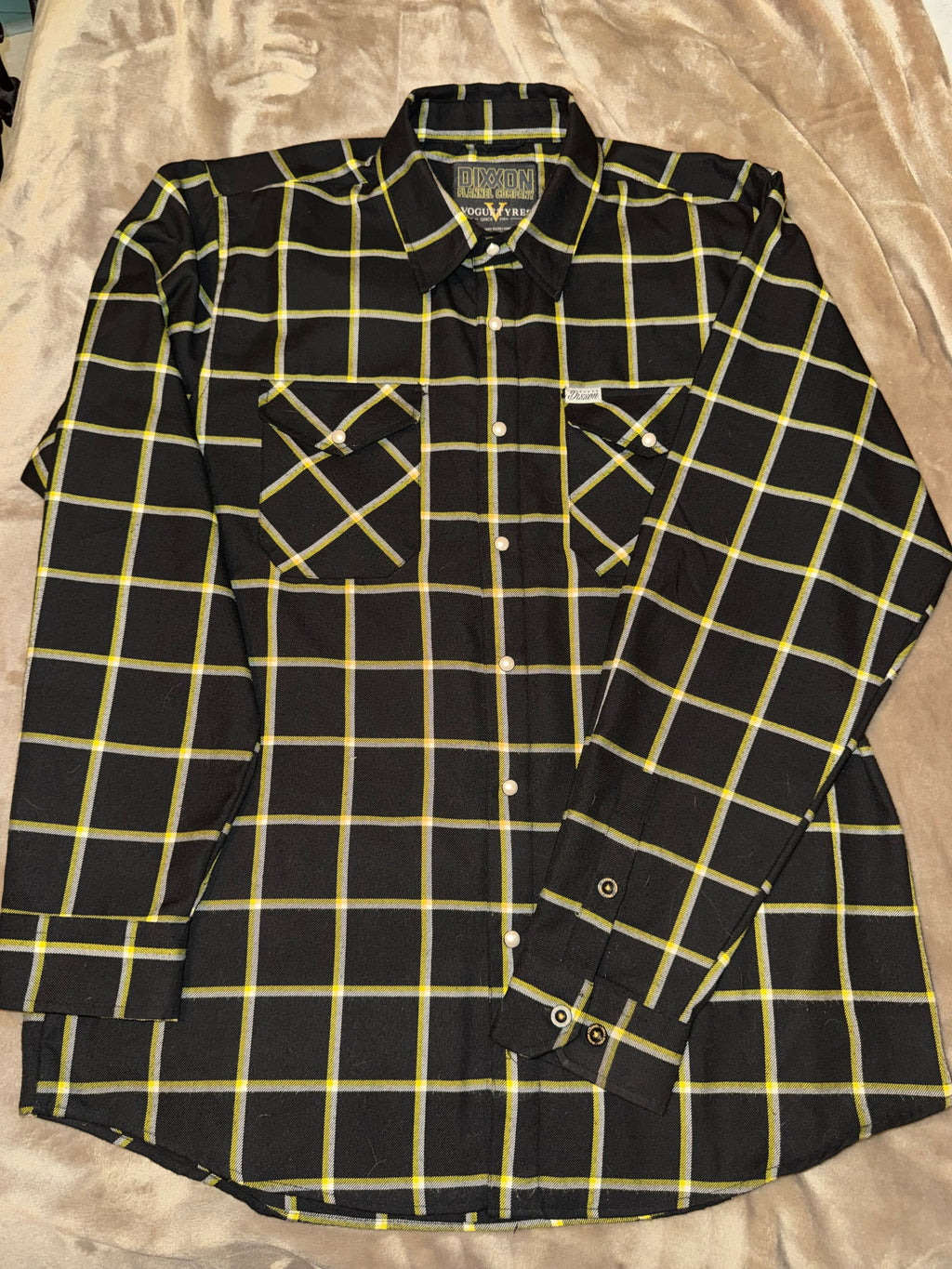 Dixxon Flannel Vogue Tyres - Mens Size L - Great Condition