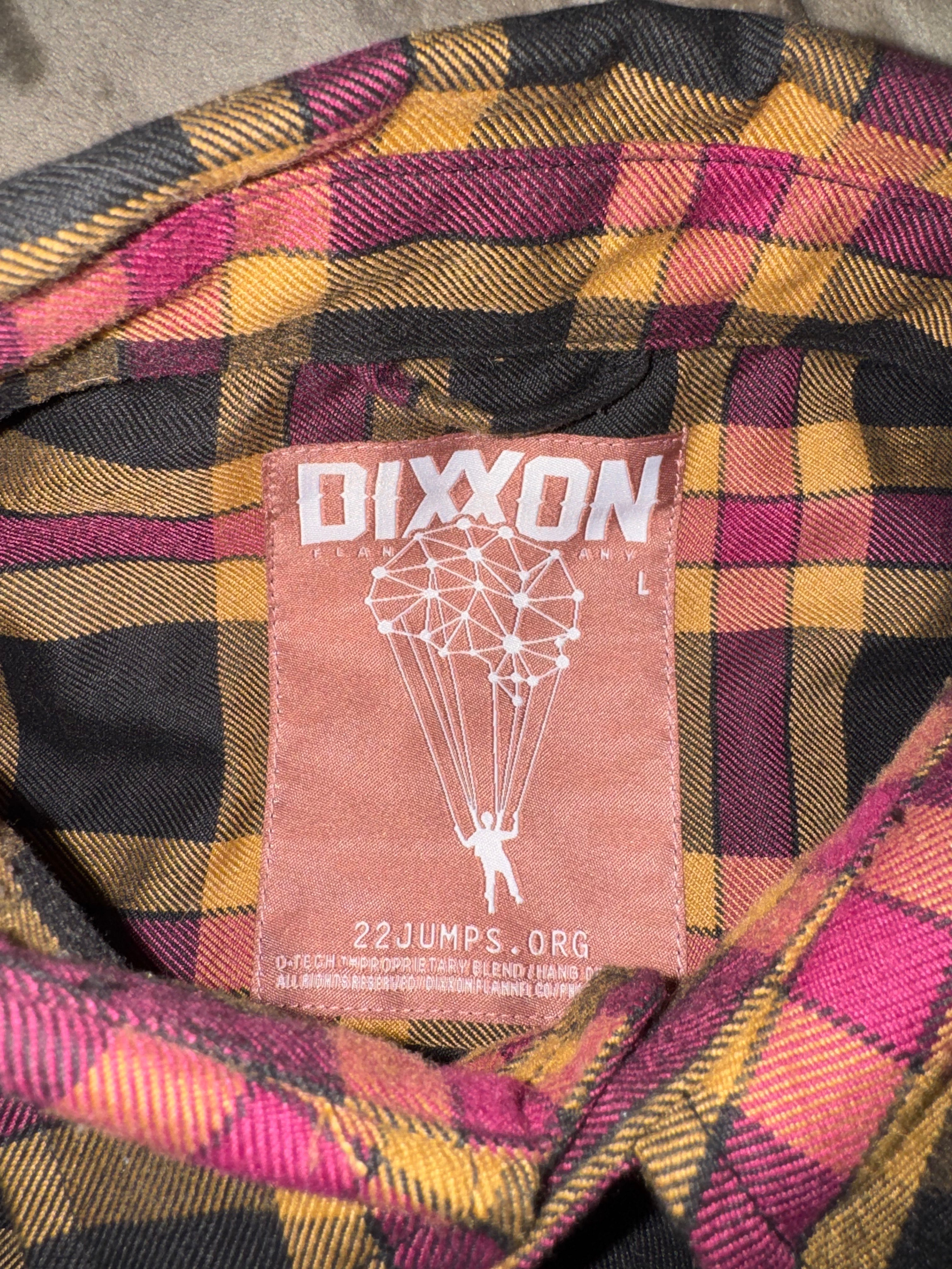 Dixxon Flannel 22 Jumps - Limited Edition - Mens Size L - Great Condition