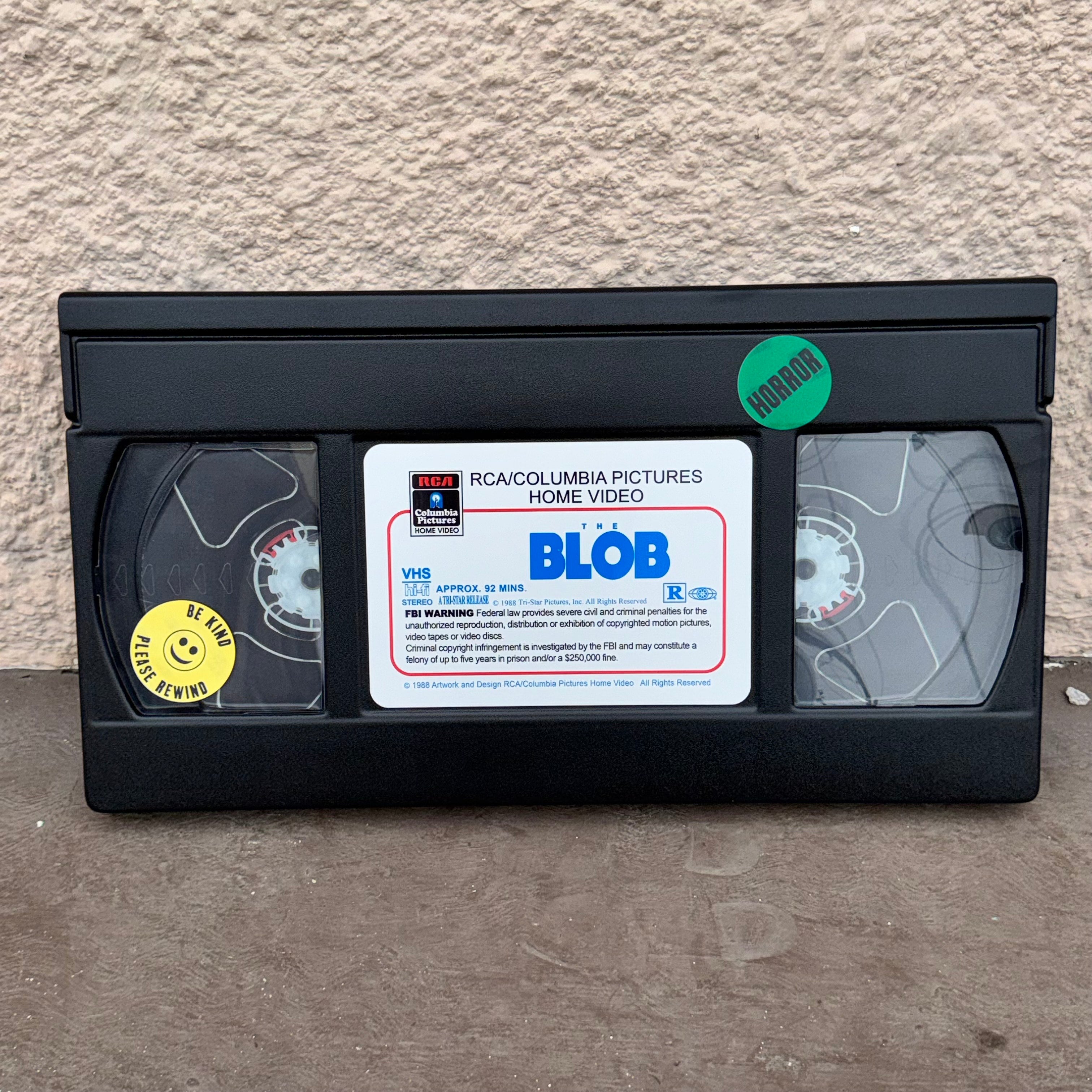 Big A$$ VHS Tape Wallhanging - The Blob