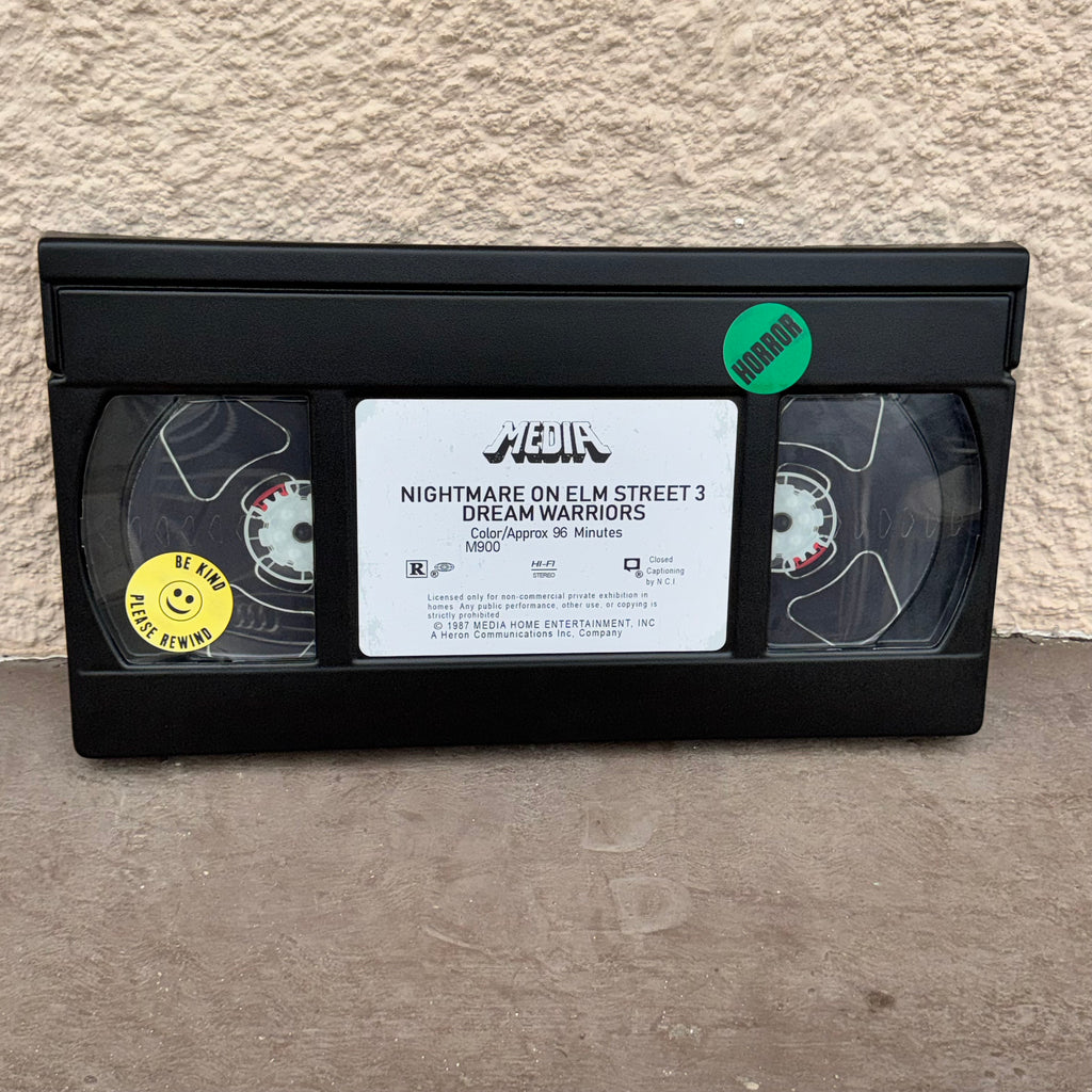 Big A$$ VHS Tape Wallhanging - Nightmare on Elm Street 3: Dream Warriors