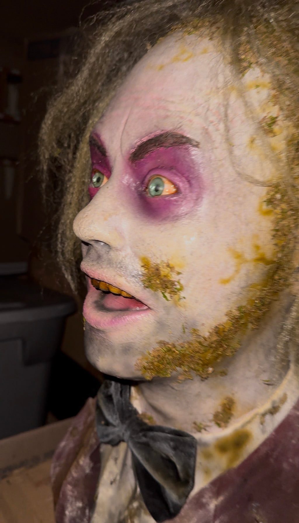 Ultra Realistic 1:1 Scale Scary Beetlejuice Bust