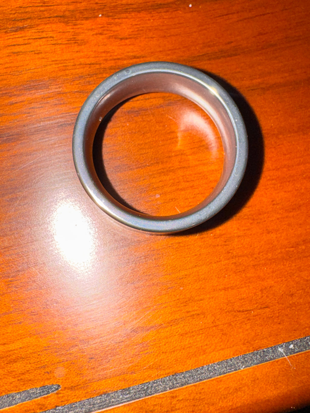 Men's Tungsten Carbide Wedding Band Size 10.5
