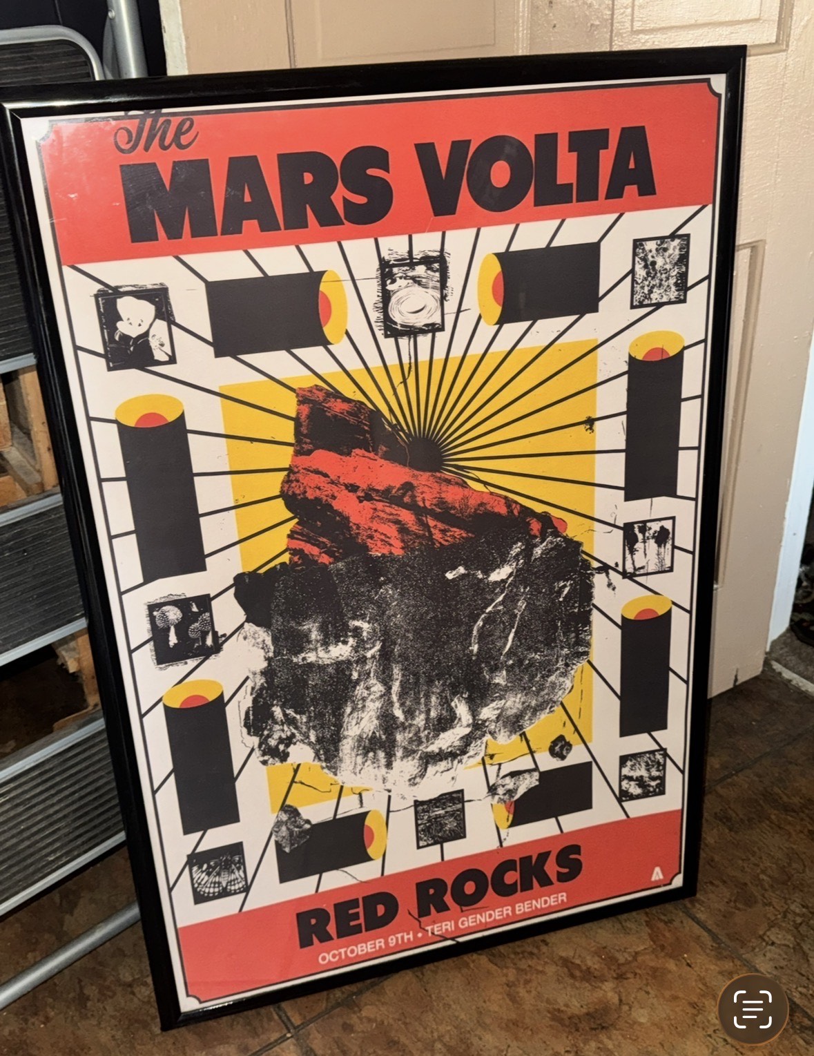 The Mars Volta Limited Edition Gig Poster Red Rocks Ampitheatre