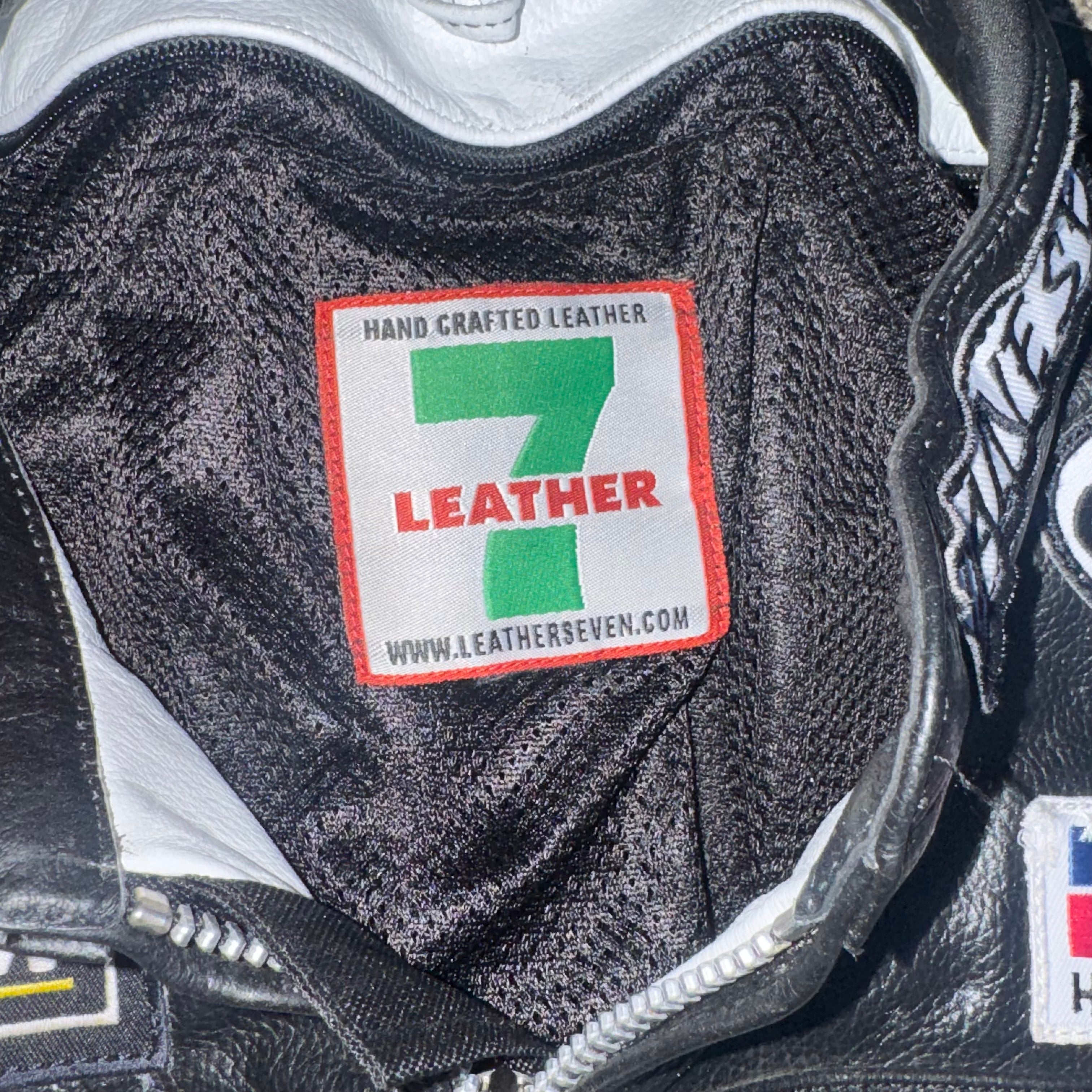 Honda Repsol Leather Motorcycle Jacket: Armored Cowhide Biker Gear SIZE 2XL
