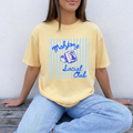 Mahjong Blue Butter Prep Social Club Graphic Tee