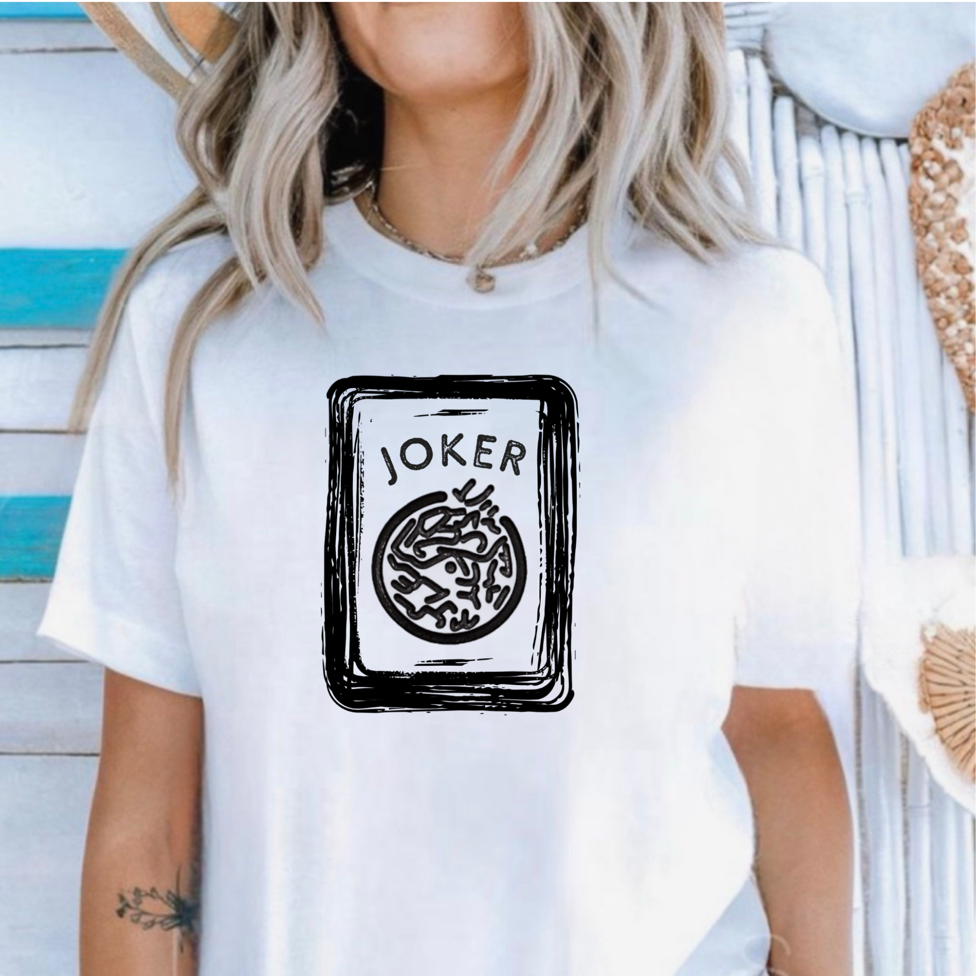 Mahjong JOKER Graphic Tee