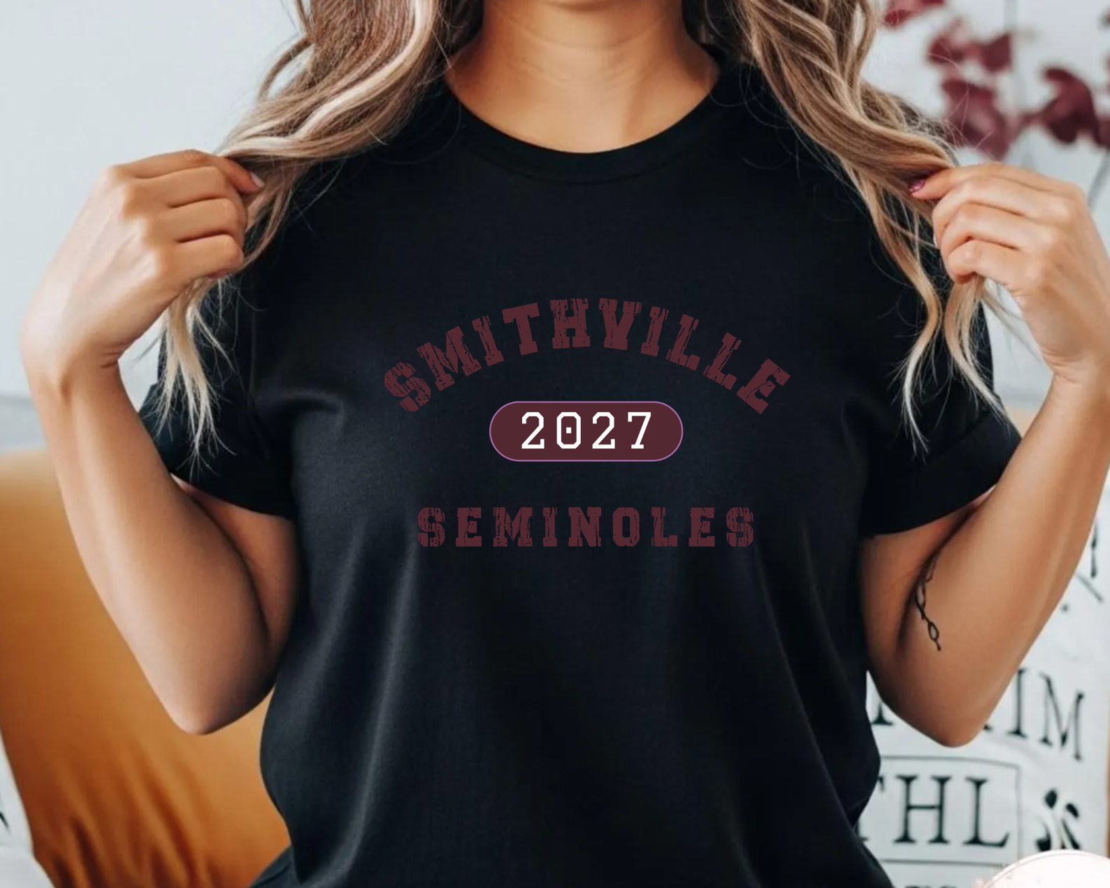 Smithville Seminoles Vintage Tee