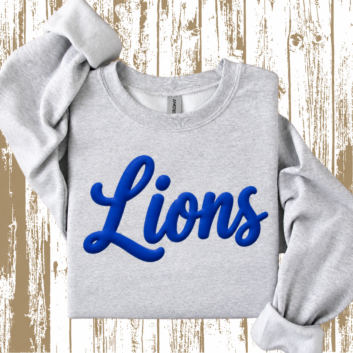LIONS PUFF PRINT SWEATSHIRT