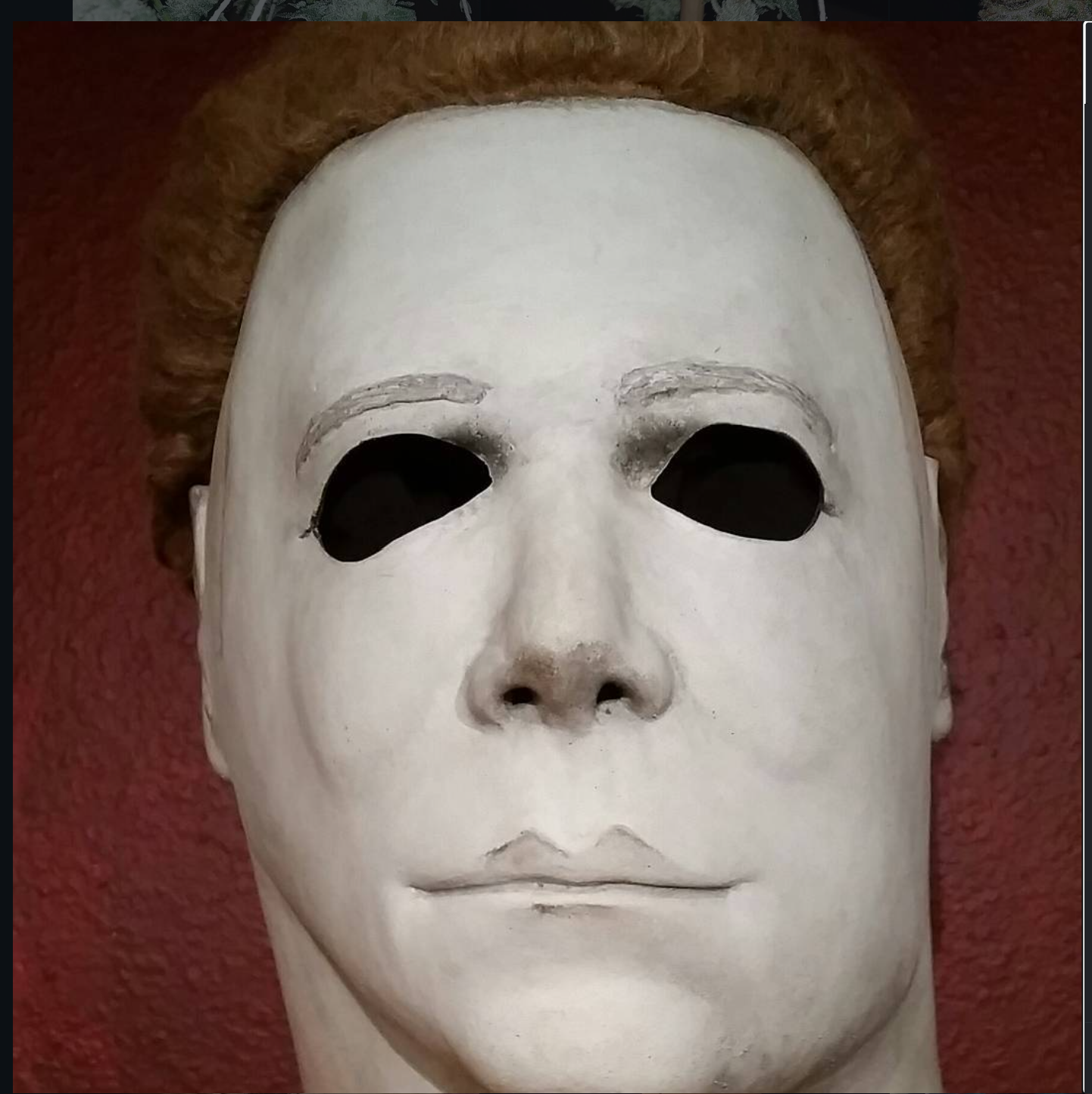 Ultra Realistic 1:1 Scale Michael Myers from Halloween Mask