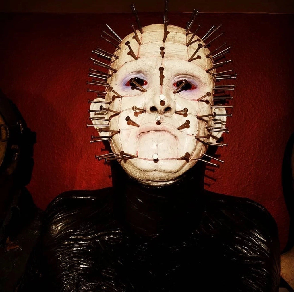 Ultra Realistic 1:1 Scale Scary Foam Filled Pinhead from Hellraiser Bust