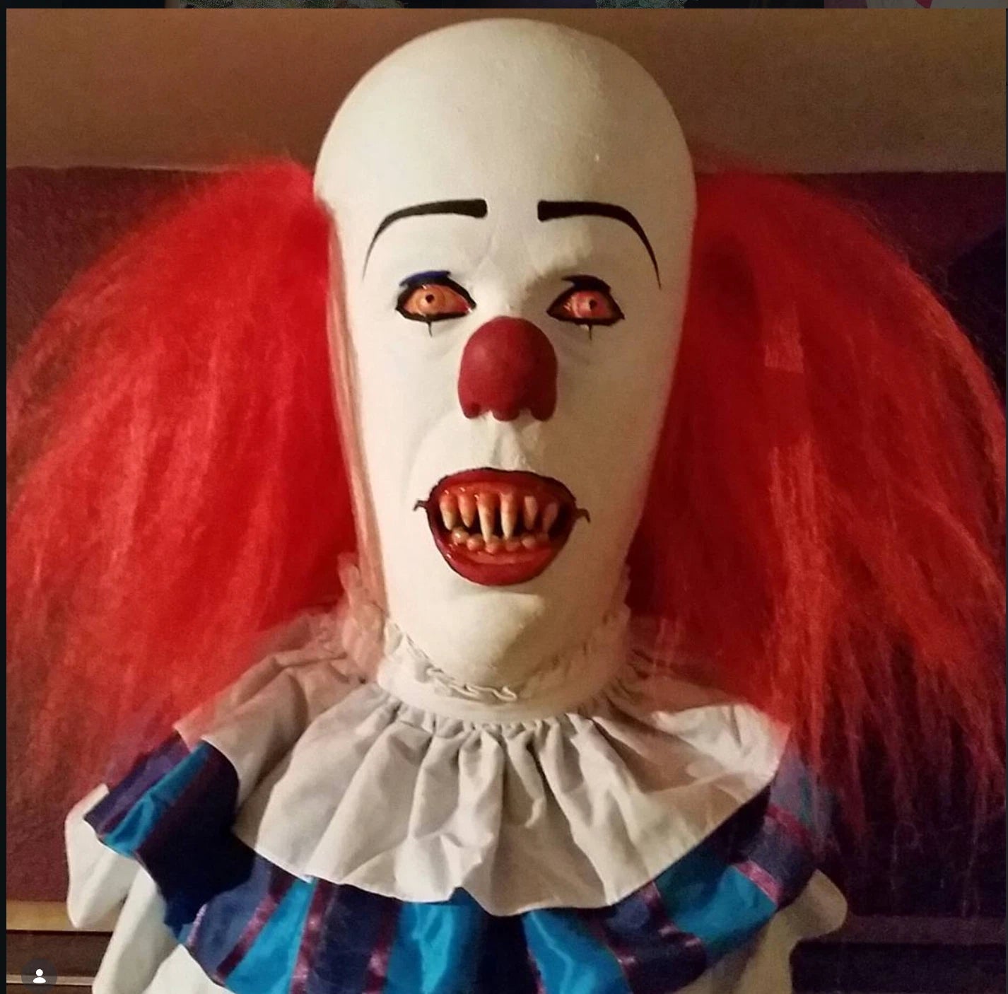 Ultra Realistic 1:1 Scale Scary Foam Filled Pennywise Bust