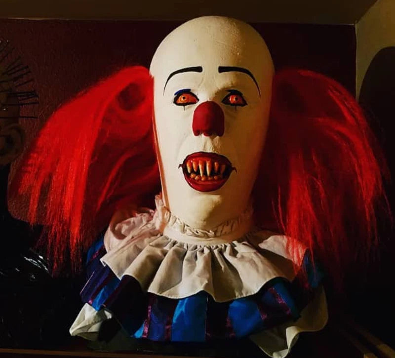 Ultra Realistic 1:1 Scale Scary Foam Filled Pennywise Bust