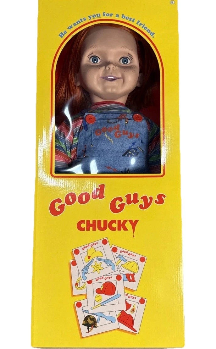 New GOOD GUYS CHUCKY DOLL 30” Life Size Childs Play~Chucky MIB