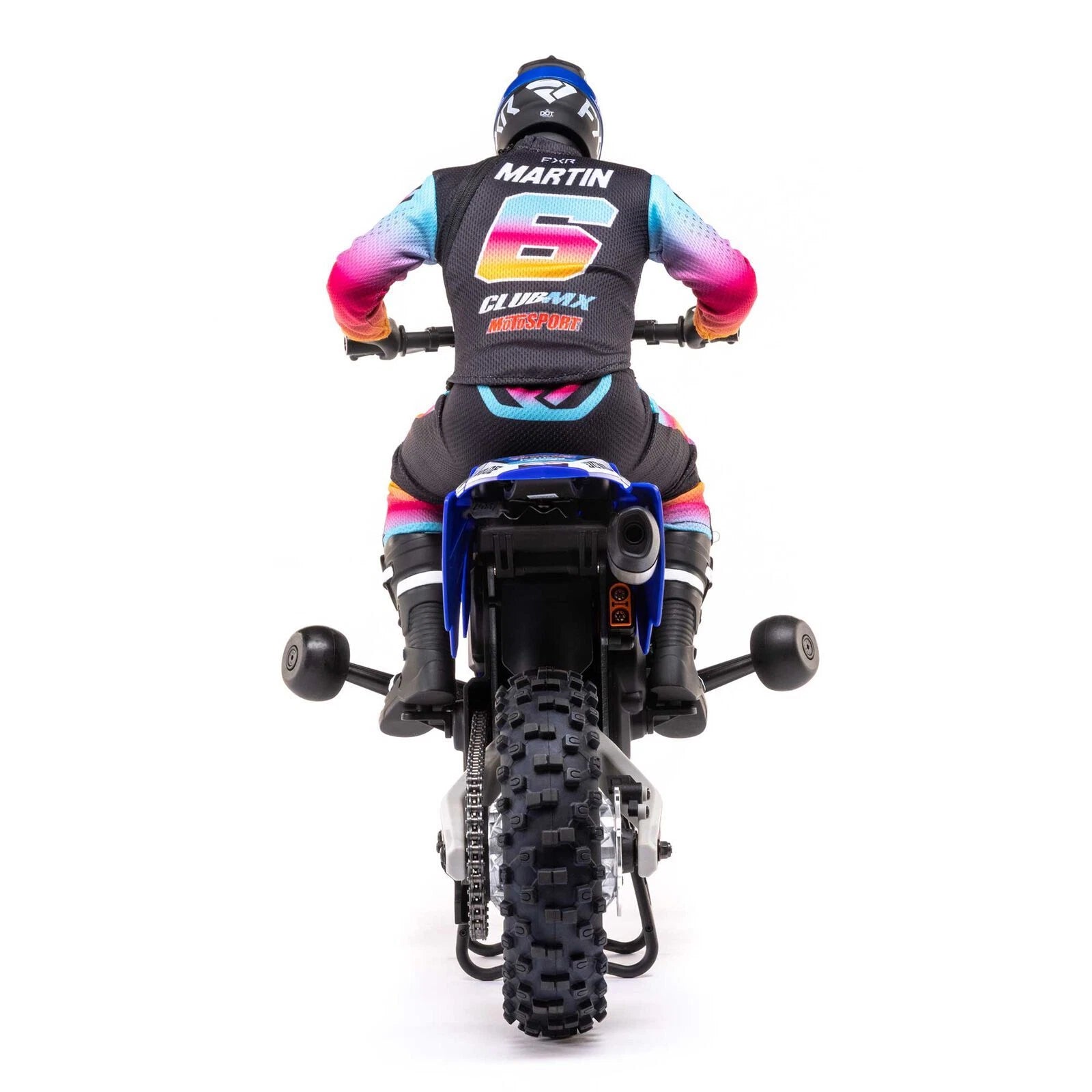Losi RTR Plastics in FXR Blue and Rider ***BIKE IS NOT INCLUDED***