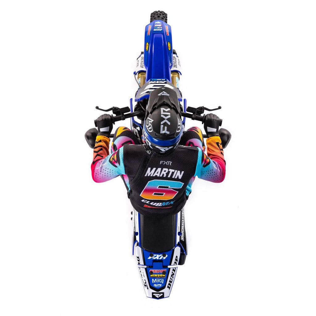 Losi RTR Plastics in FXR Blue and Rider ***BIKE IS NOT INCLUDED***